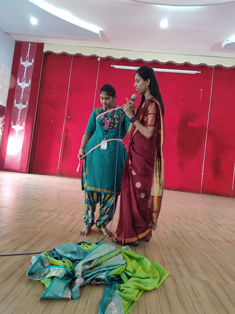 Skill Development Program - Saree pre- Pleating
