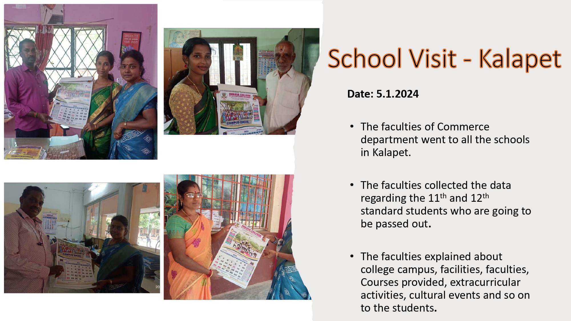 SCHOOL VISIT
