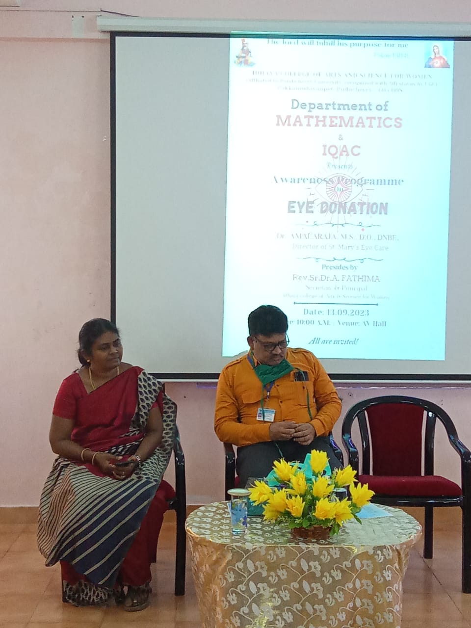 AWARENESS PROGRAMME - EYE DONATION 