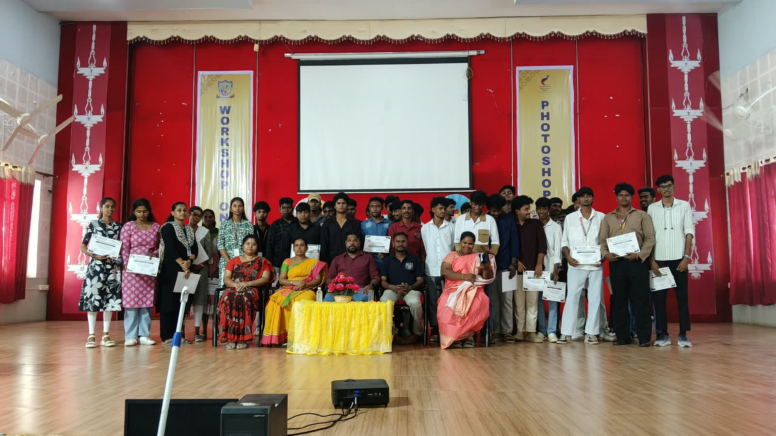 Department of Computer Science-workshop on photoshop